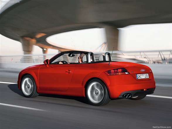 The 2011 Audi TT Roadster in red convertible - Car Images on ...